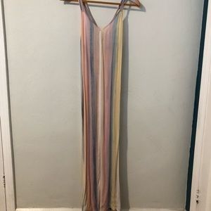 Billabong Pastel Rainbow Maxi w/ Adjustable Straps